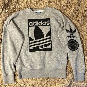 Gray Adidas men pullover